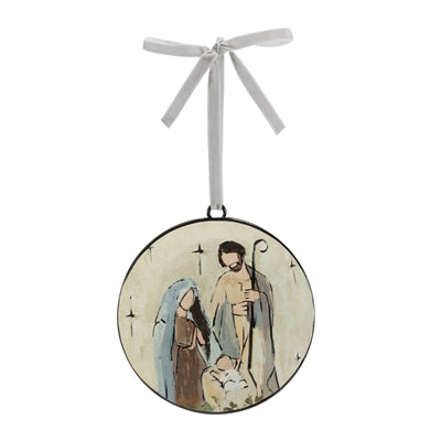 Holy Family Disc | Ornament