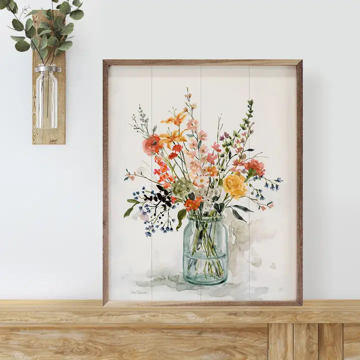 Wildflower Bouquet | Wall Art
