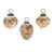 Mercury Glass Ornament | Gold Tones