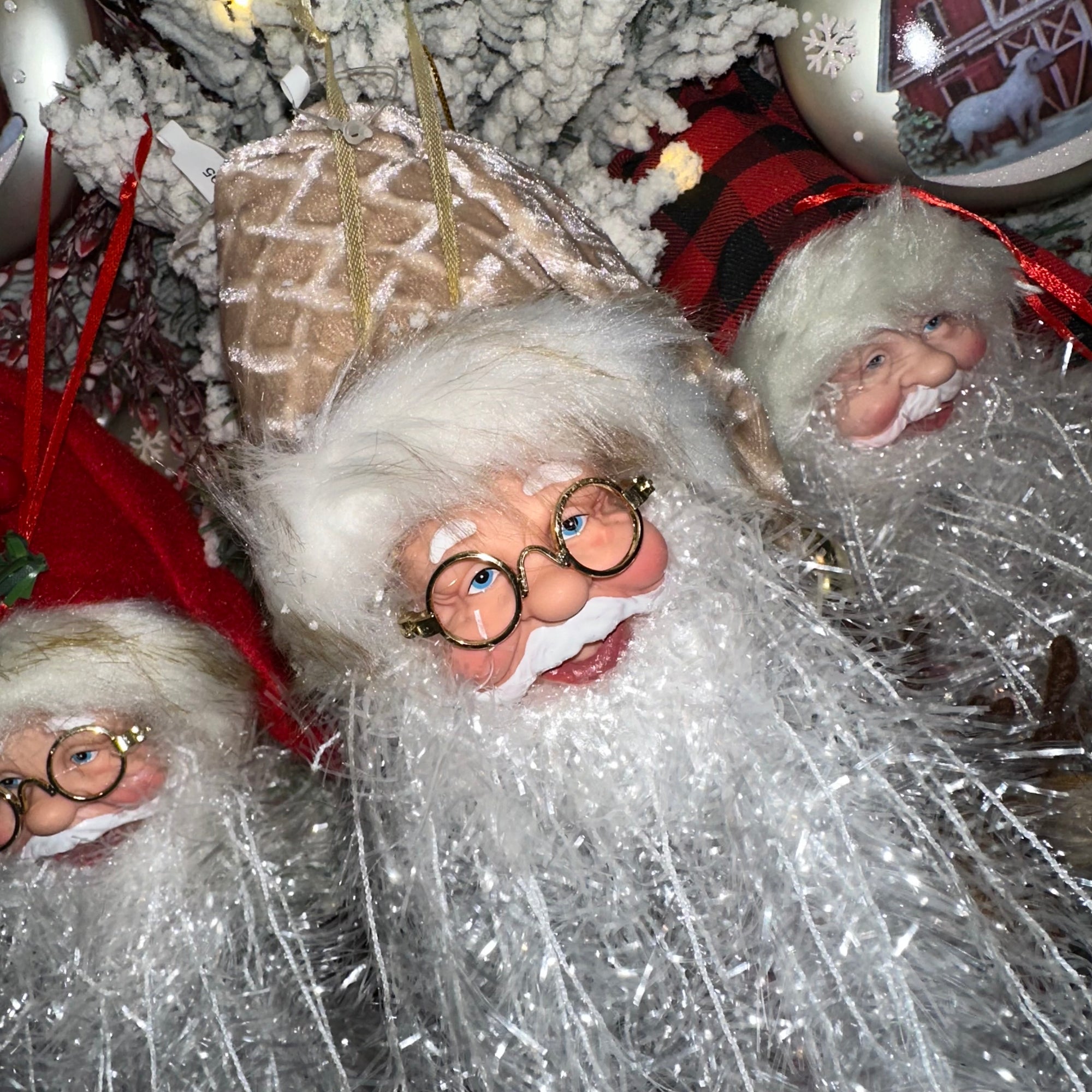 Bearded Santa | Ornament