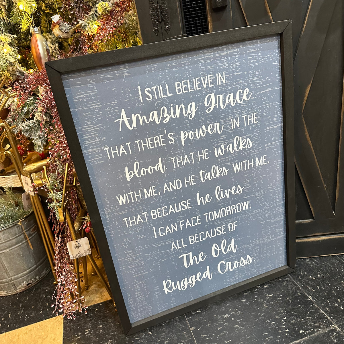 Old Rugged Cross | Framed Wall Art