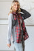 Plaid Button Up | Red & Grey