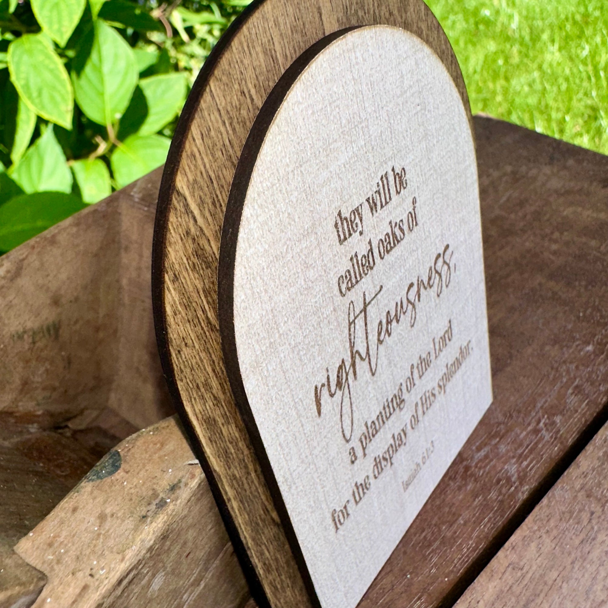 Oaks of Righteousness | Companion Sign