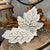 Carved Wood Harvest Leaf