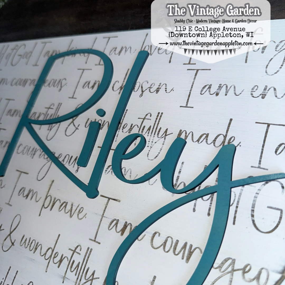 Child of God | Christian Affirmations | Custom Sign