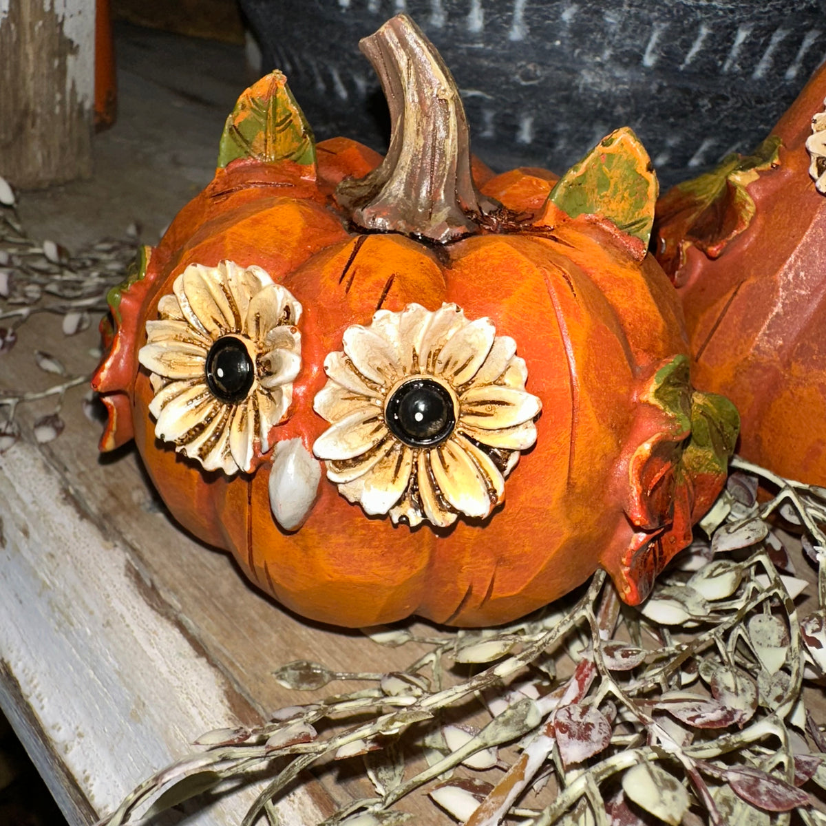 Harvest Owl Pumpkin