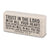 Trust in the Lord | Scripture Stone Block
