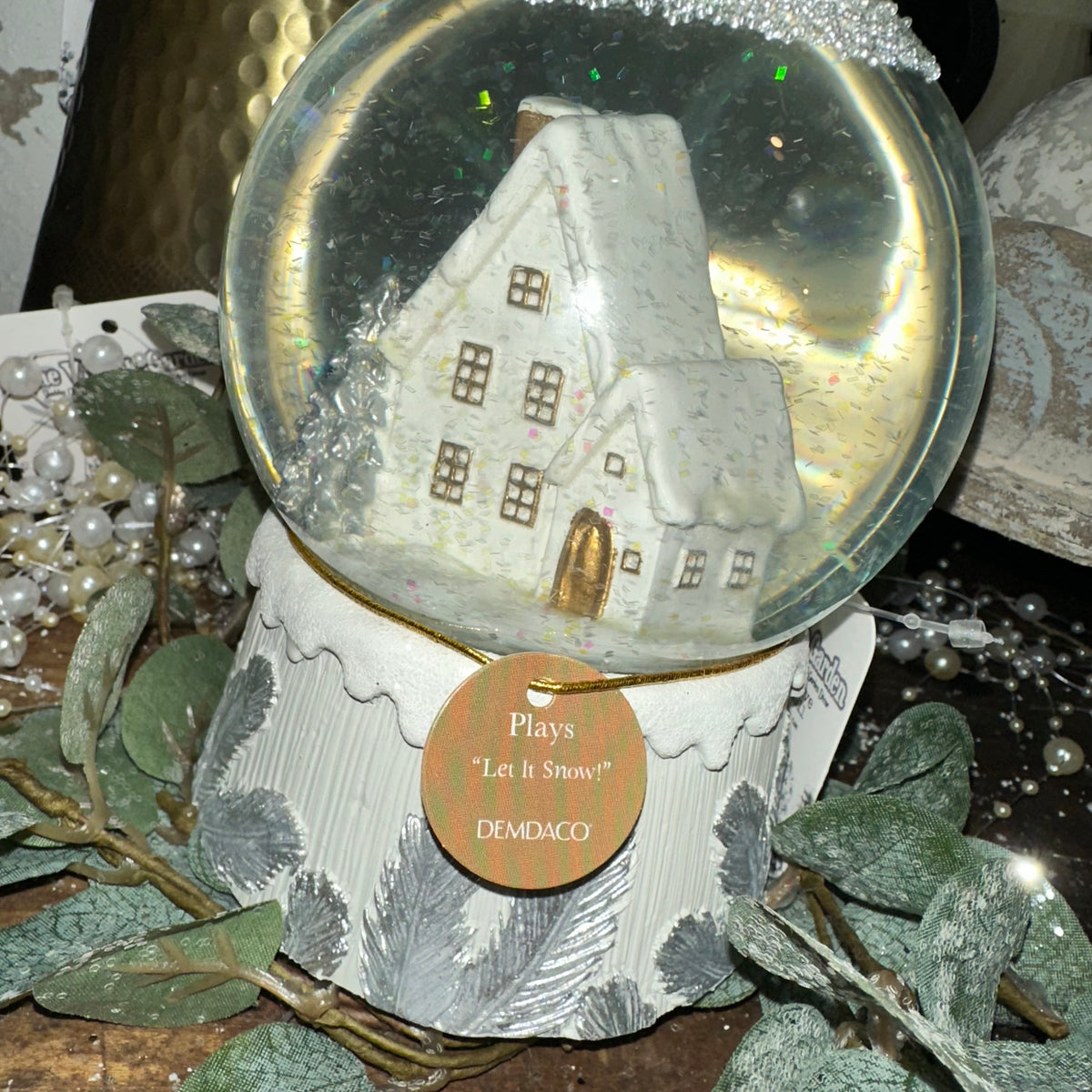 Home for the Holidays | Winter Snow Globe