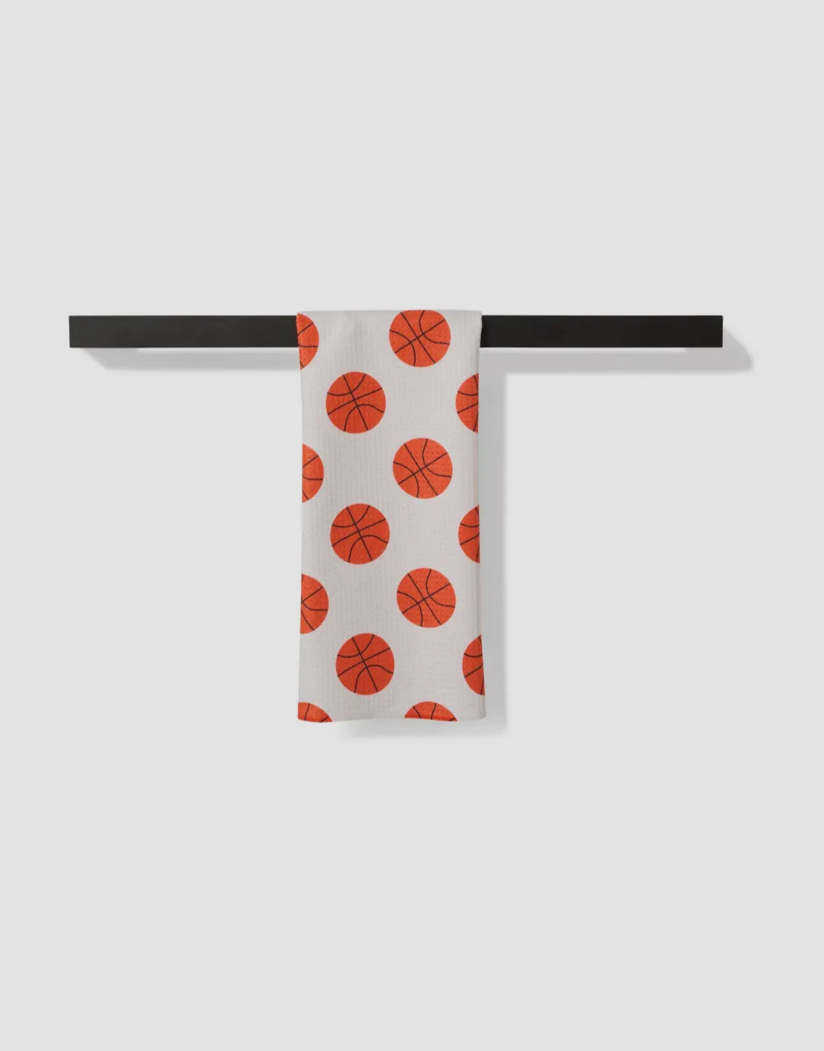 Geometry Kitchen Tea Towel | Three Pointer Basketball