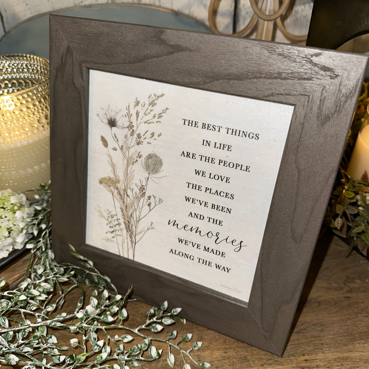 Best Things In Life | Framed Art