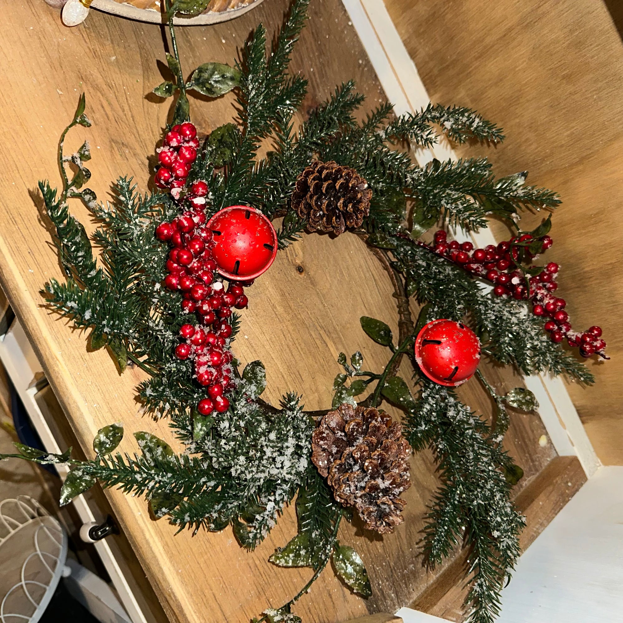 Snowy Pine & Bells Ring