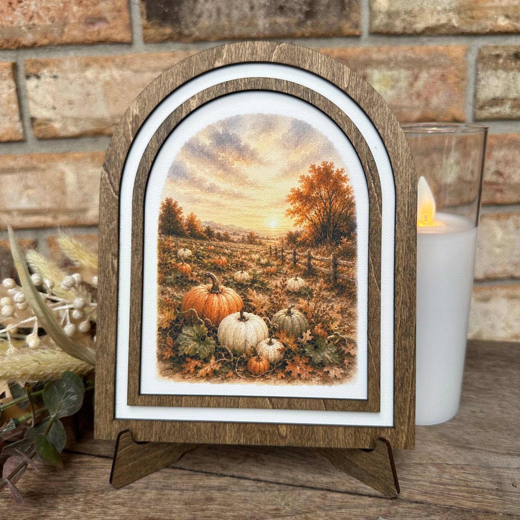 Autumn Pumpkin Patch | Canvas Artwork