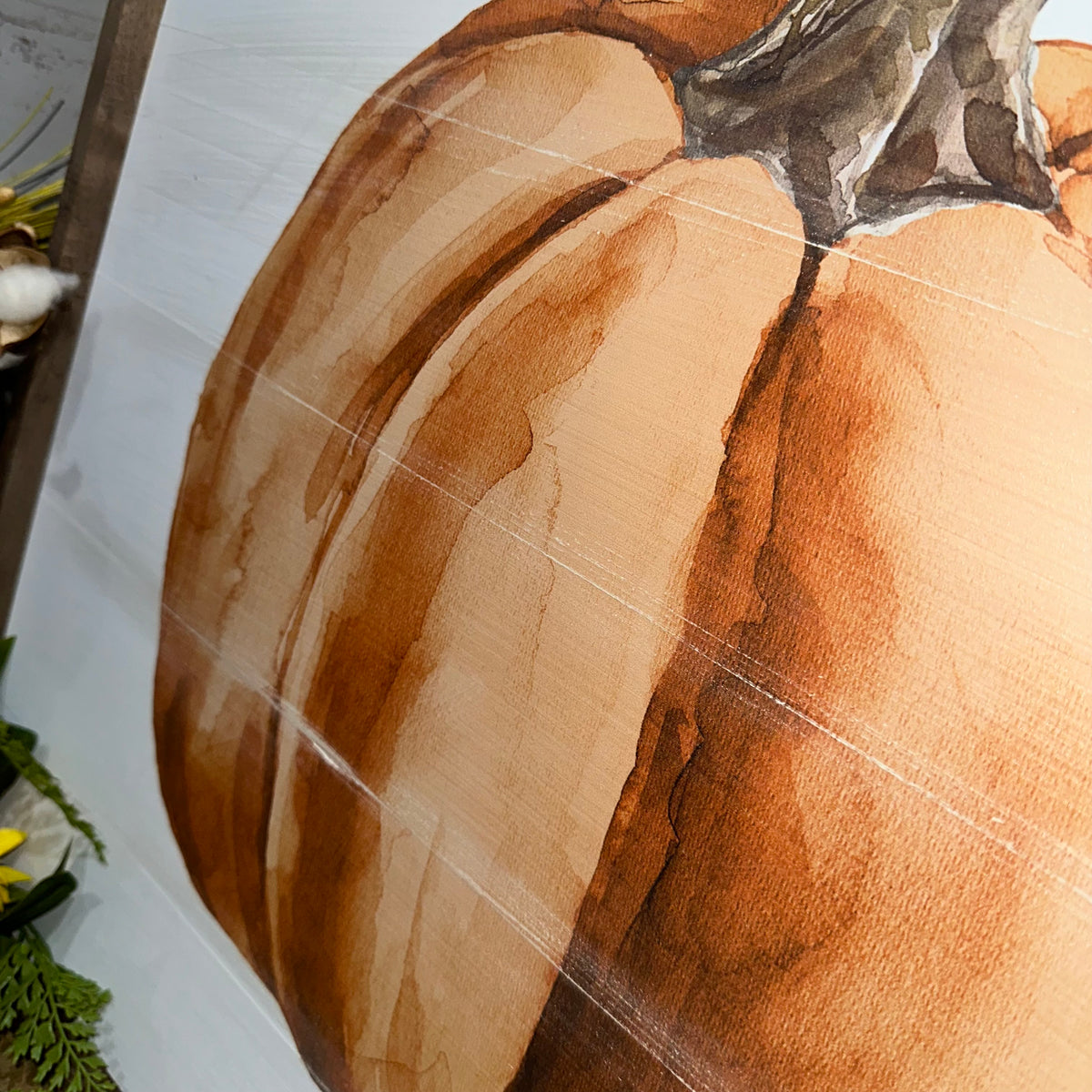 Orange Pumpkin | Wall Art