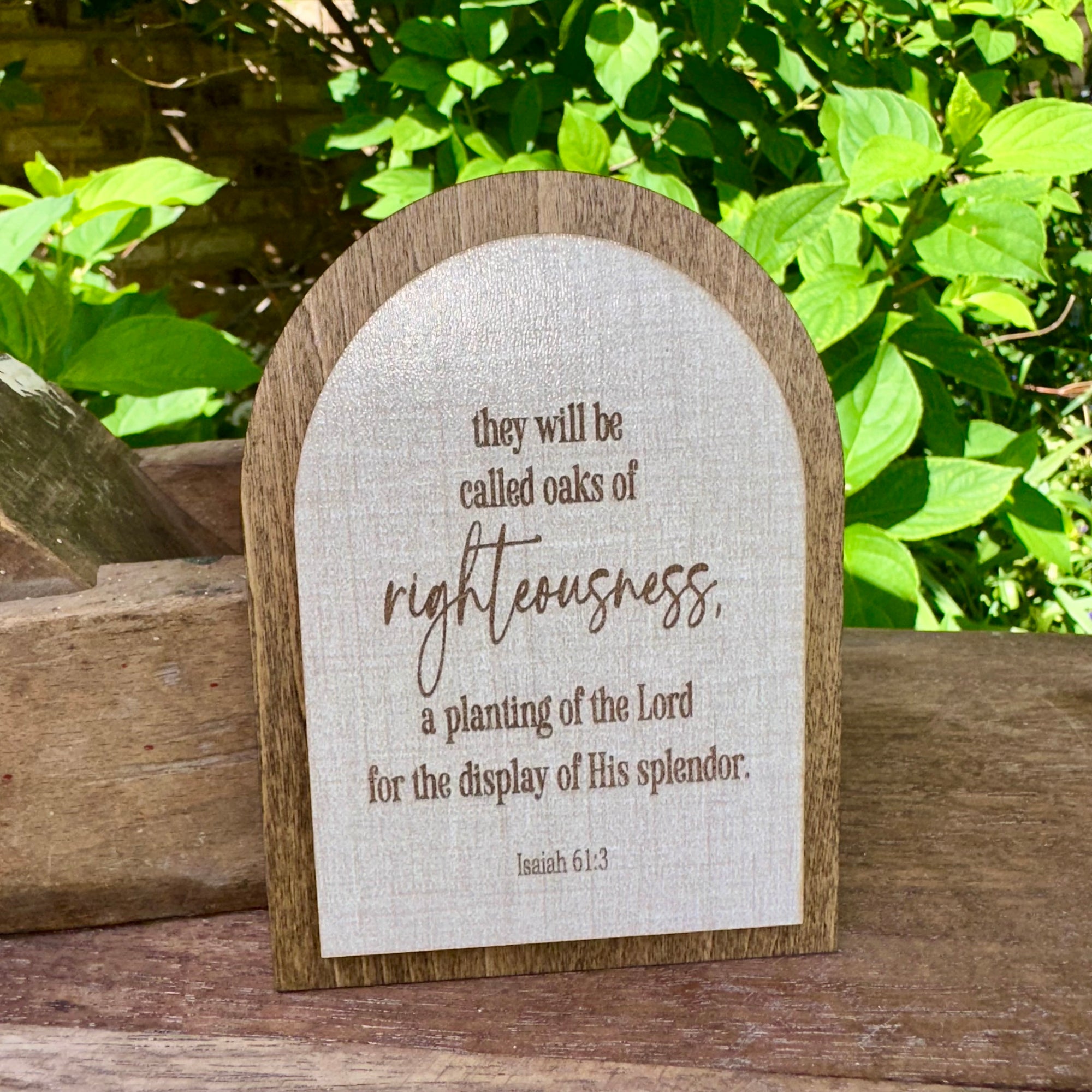 Oaks of Righteousness | Companion Sign
