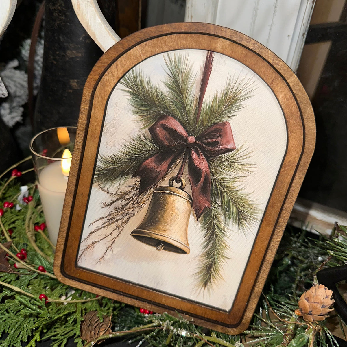 Christmas Bell | Arched Art