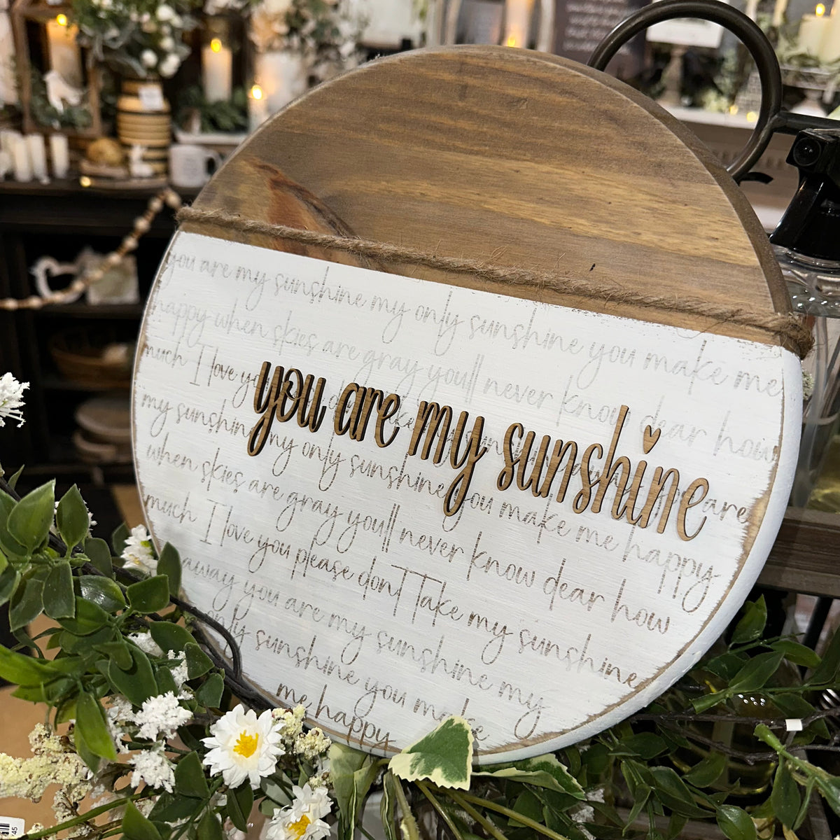 You Are My Sunshine | 12&quot; | Handmade Wood Sign