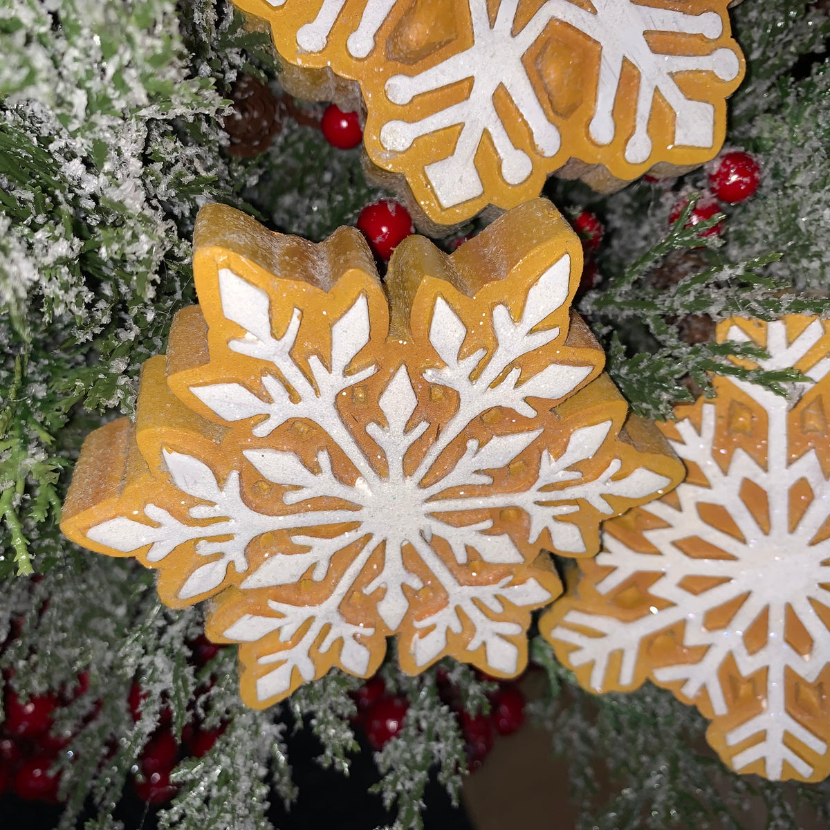 Gingerbread Snowflake