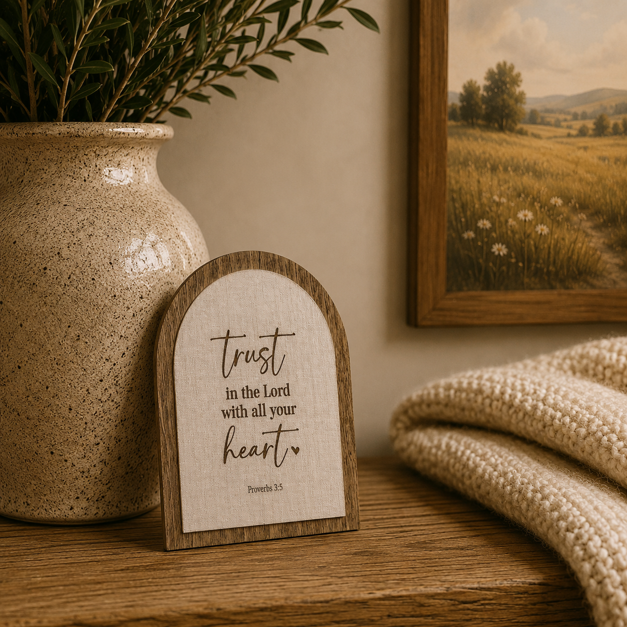 Trust in the Lord with All Your Heart | Companion Sign
