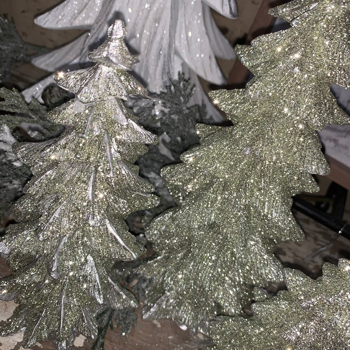 Glistening Winter Tree | Silver