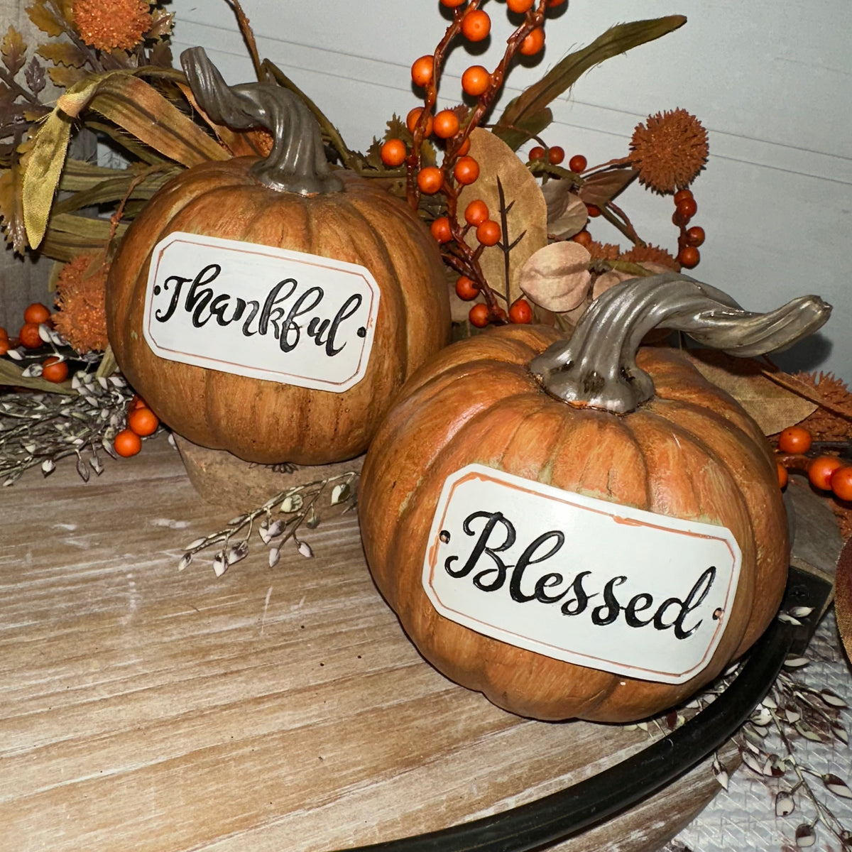 Harvest Sentiment Pumpkin | 5.5&quot;