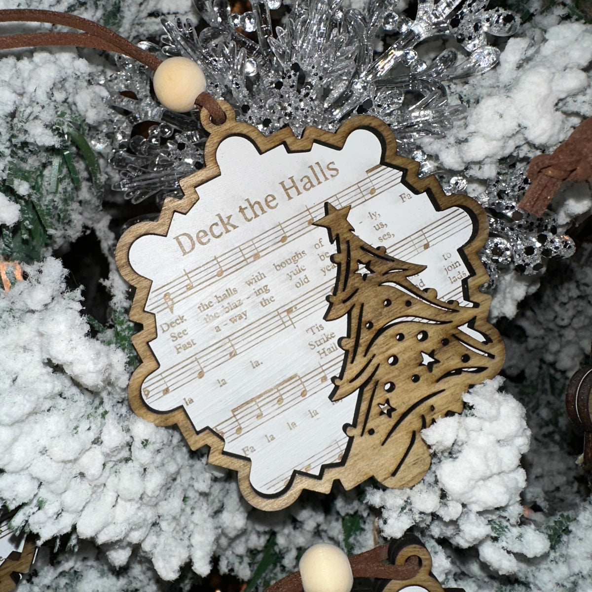 Christmas Songs | Engraved Ornament