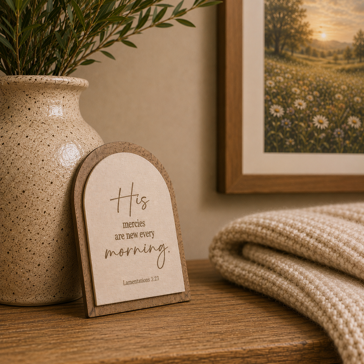 The Morning Mercies | Companion Sign