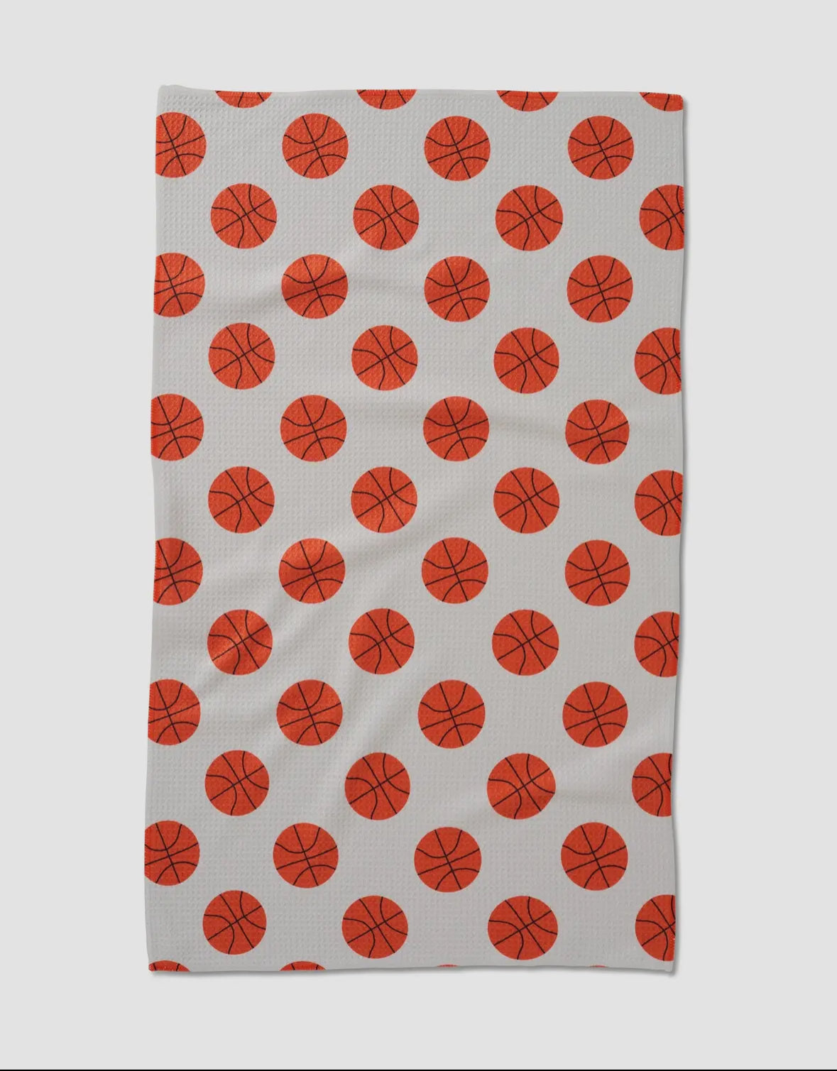 Geometry Kitchen Tea Towel | Three Pointer Basketball
