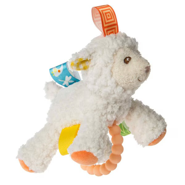 Sherbet Lamb | Taggie Teether Rattle
