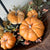 Pumpkin & Taper Candle | Autumn Tabletop Display