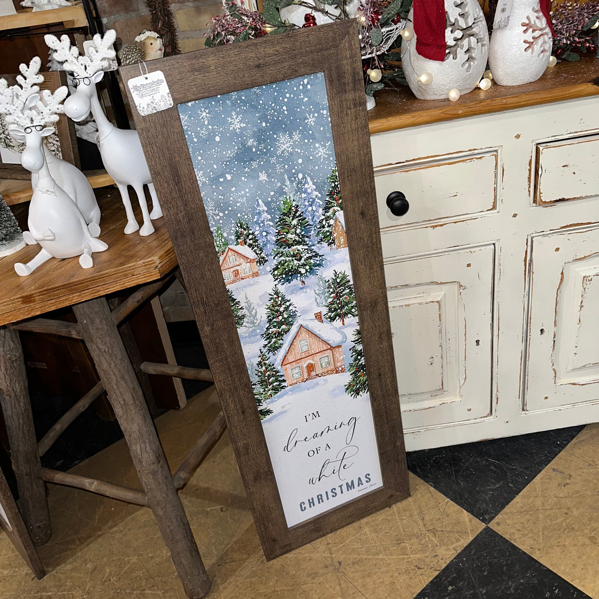 White Christmas | Framed Art