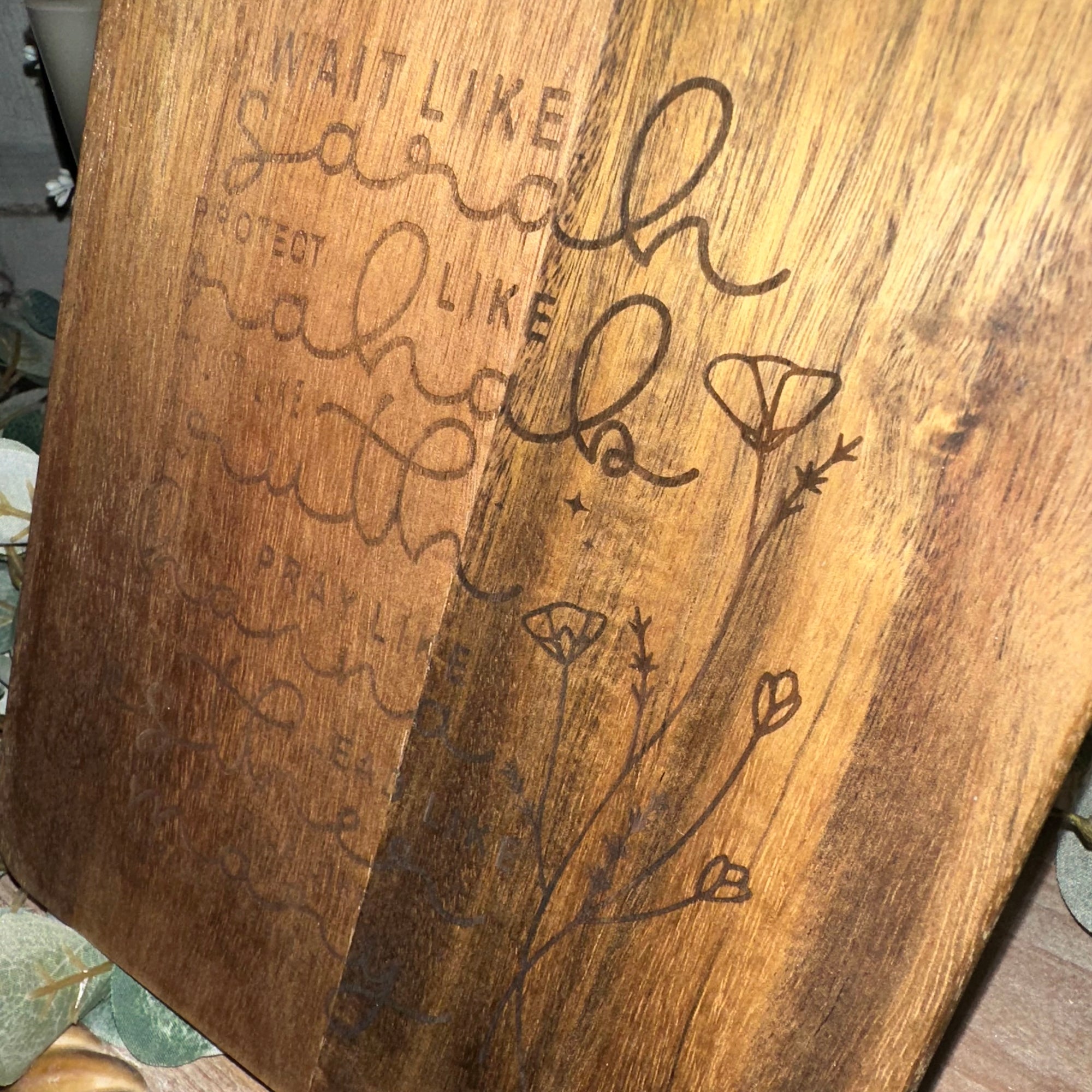 Women of the Bible | Wood Trivet