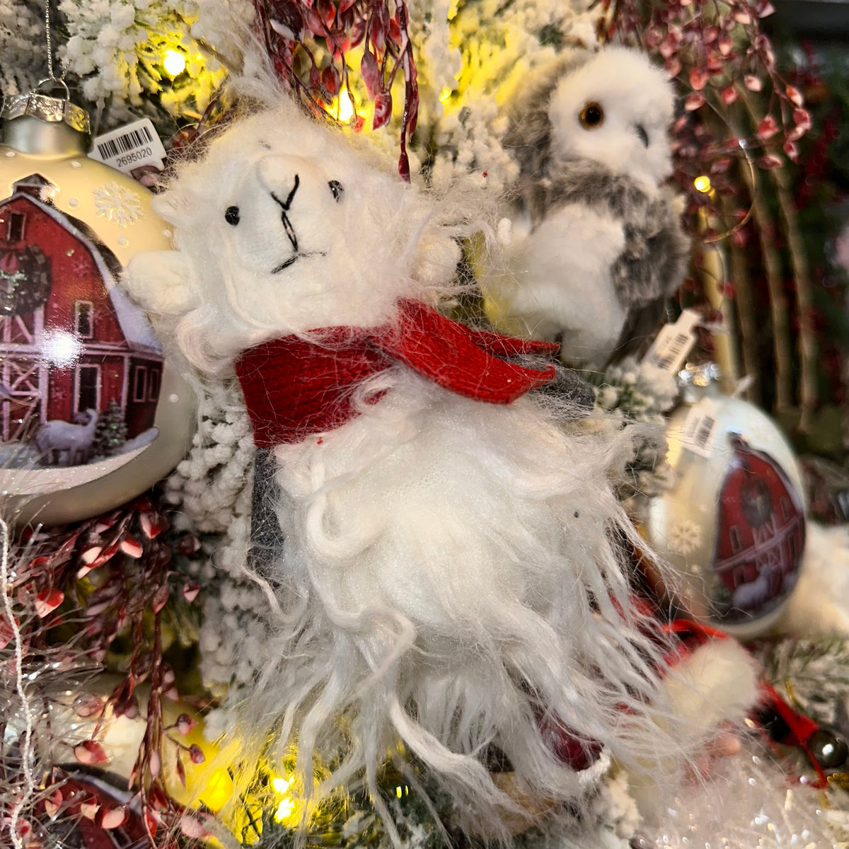Fluffy Sheep | Ornament