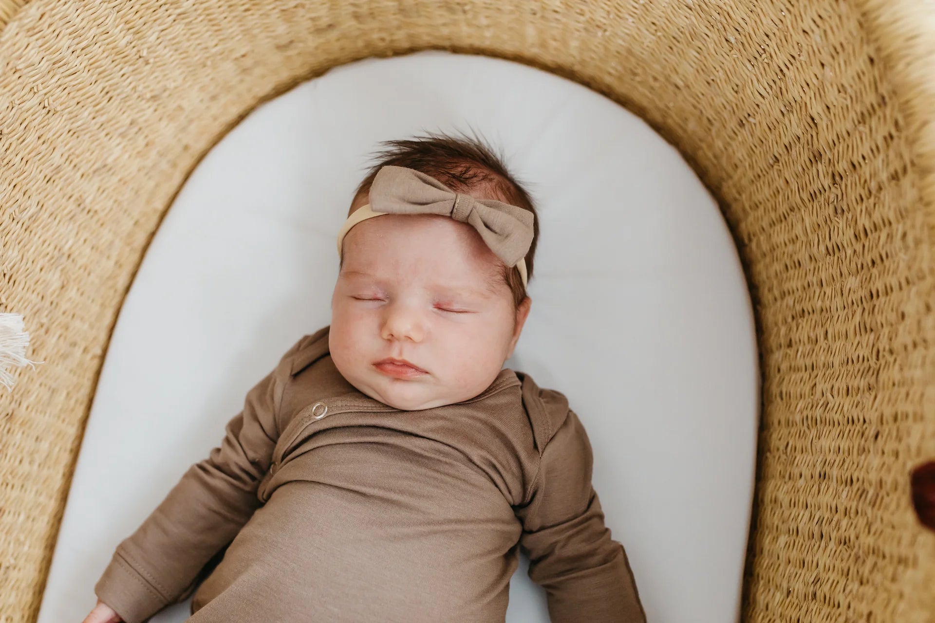 Gobi Taupe | Bowtie Nylon Bow