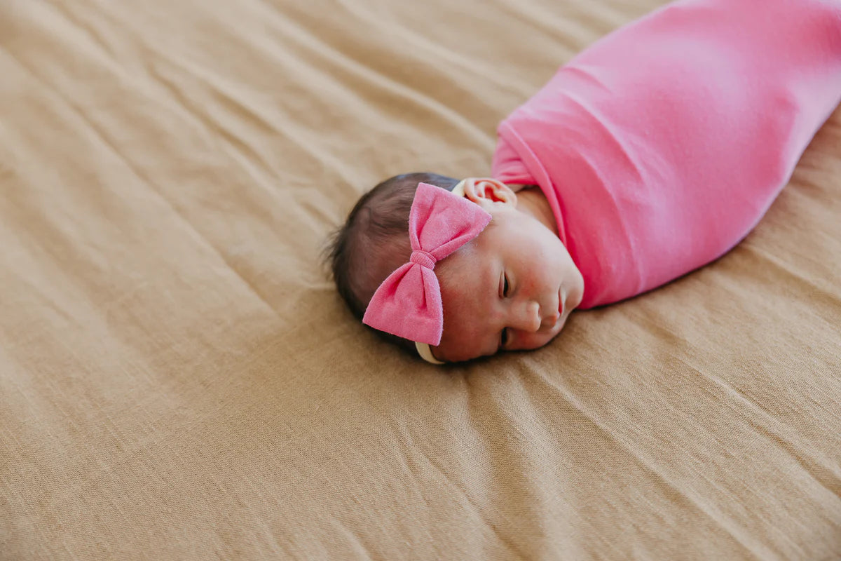 Flamingo | Bowtie Nylon Bow