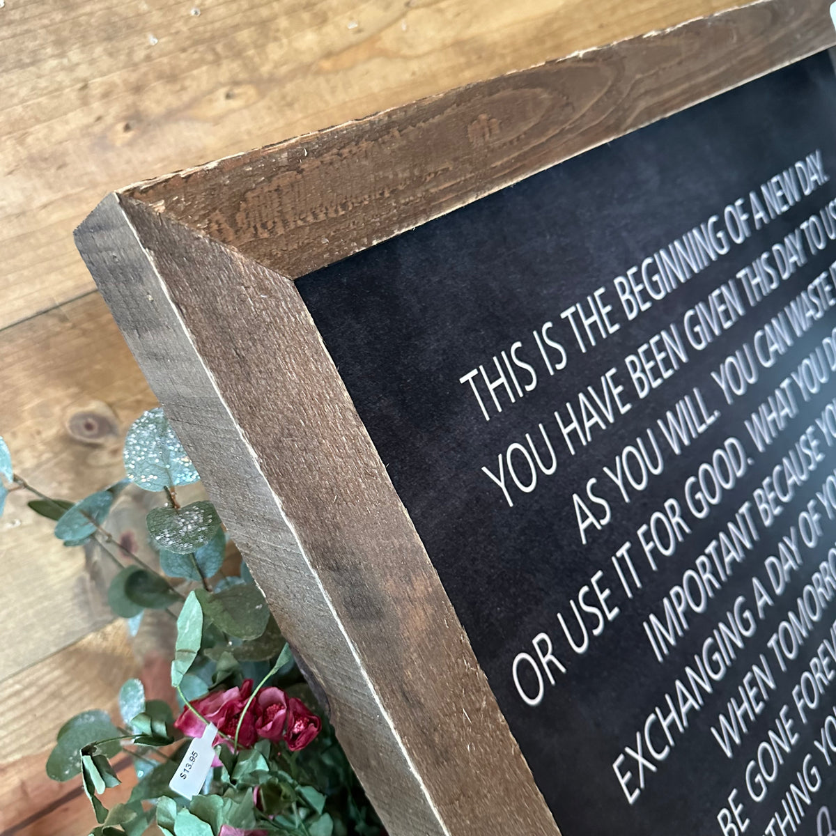 Let It Be Something Good Framed Wall Art The Vintage Garden