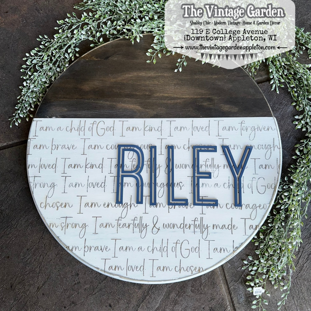 Child of God | Christian Affirmations | Custom Sign