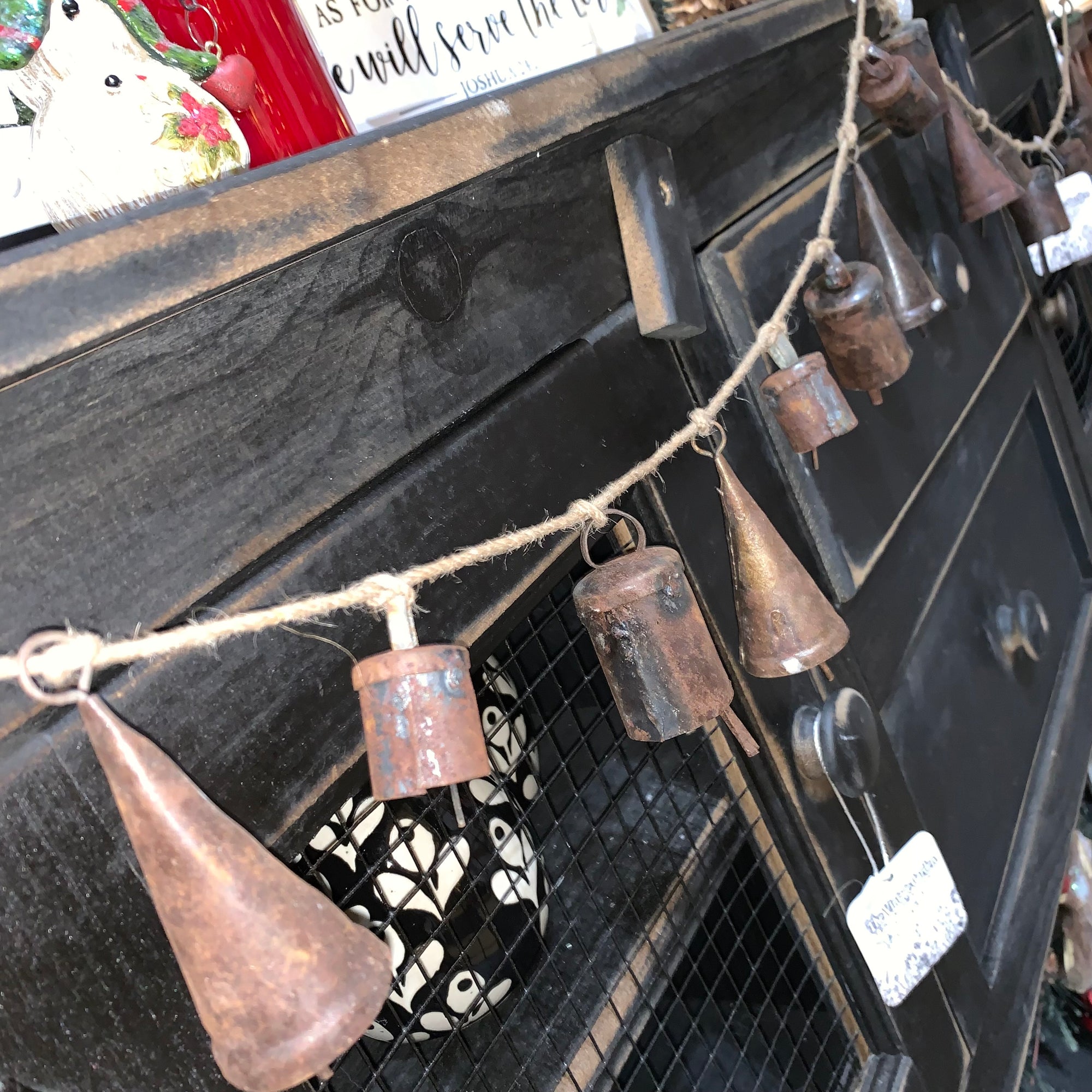 Rustic Bell Garland | 5'