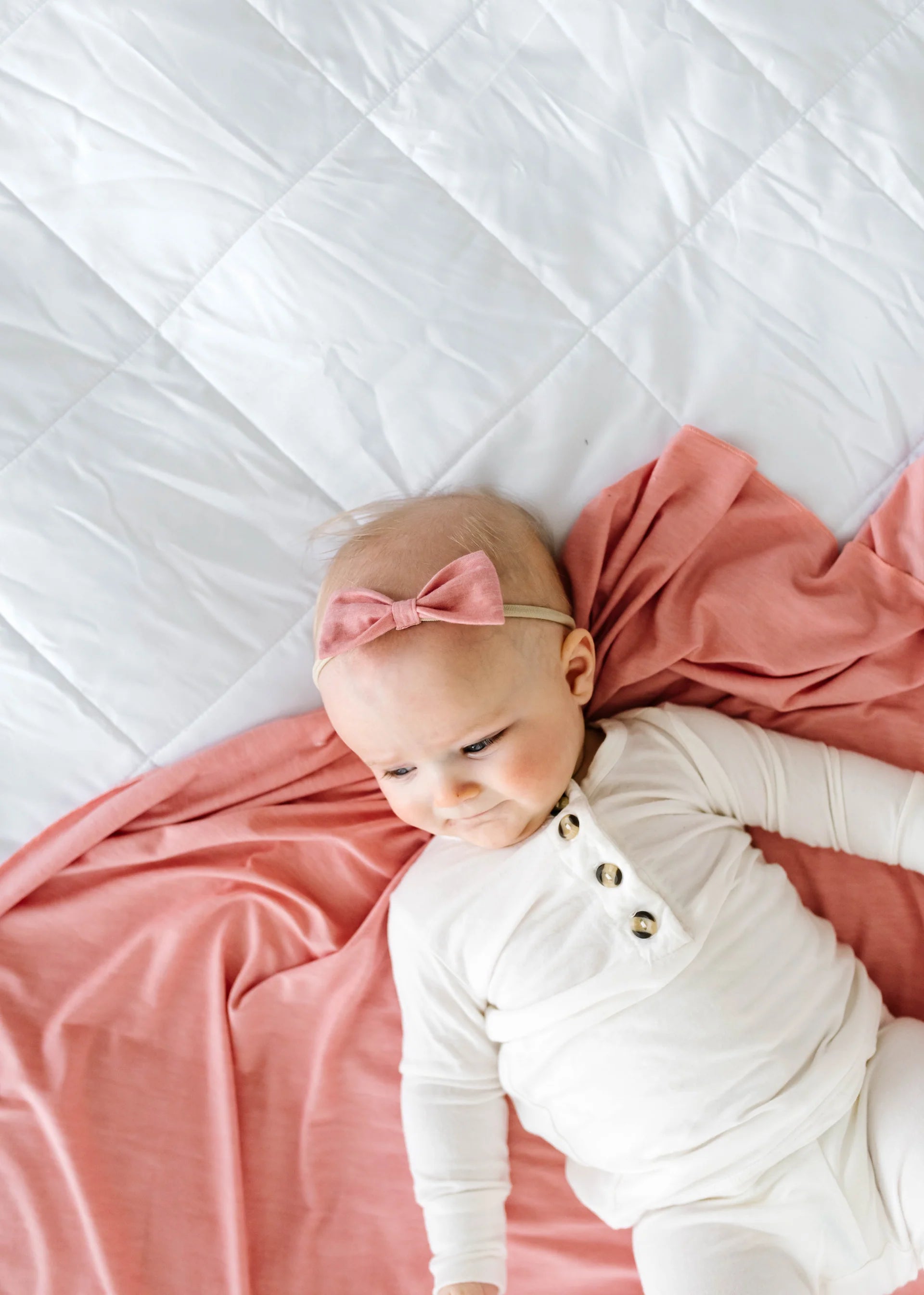 Darling Pink | Bowtie Nylon Bow