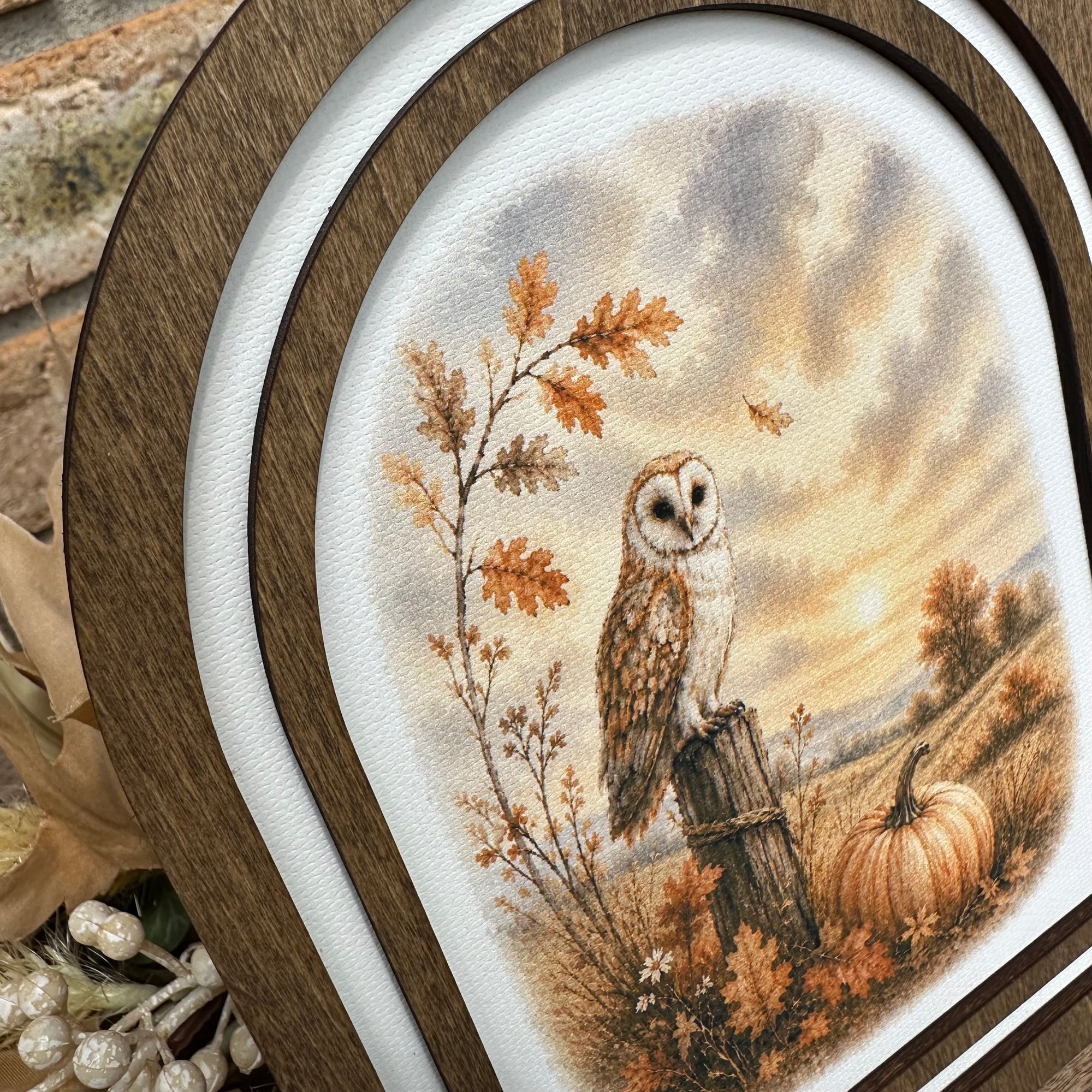 Harvest Owl | Canvas Artwork