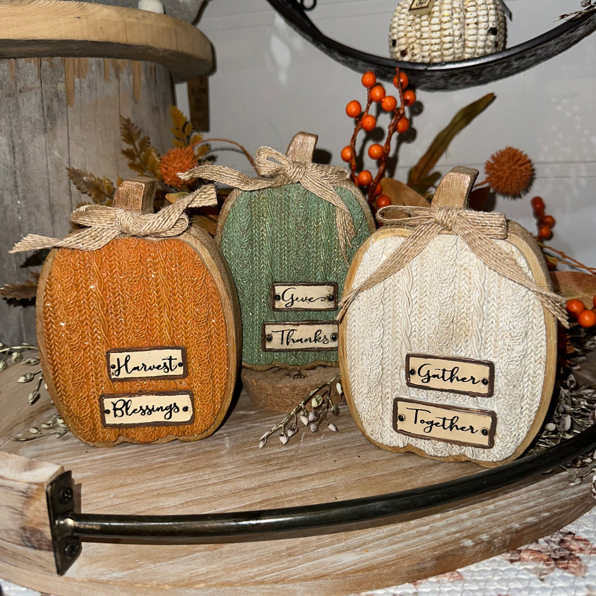 Harvest Sentiment Pumpkin