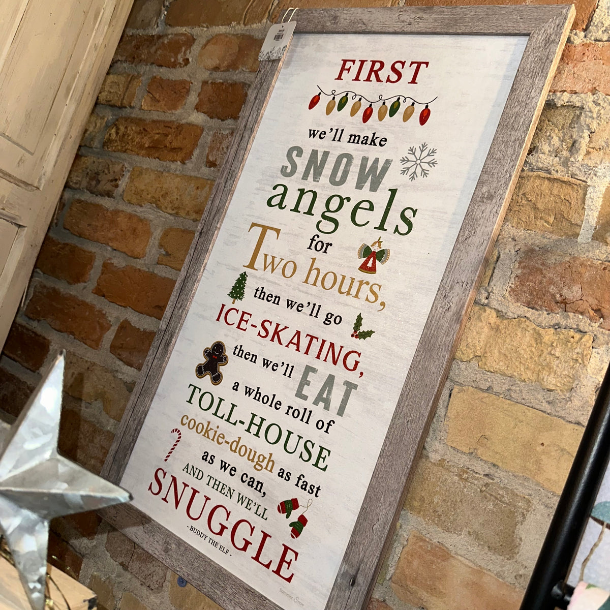 Buddy the Elf | Framed Art