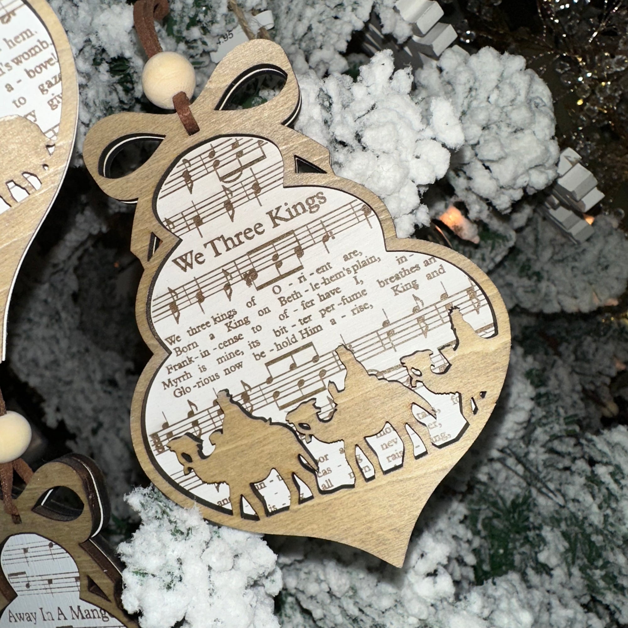 Christian Christmas Songs | Engraved Ornament