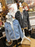 Hooded Jean Jacket | Black Wash or Denim Blue