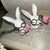 Bunny with Glasses & Flower | 5"