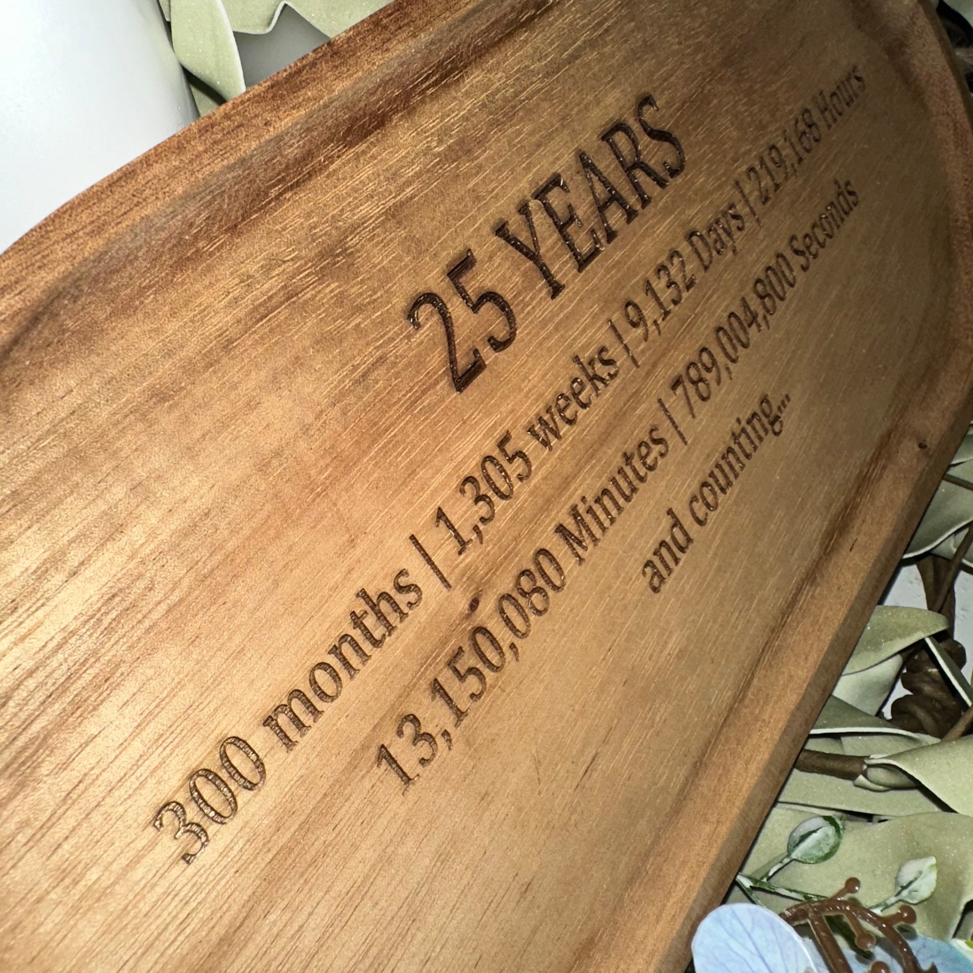 Anniversary Gift | Wood Tray