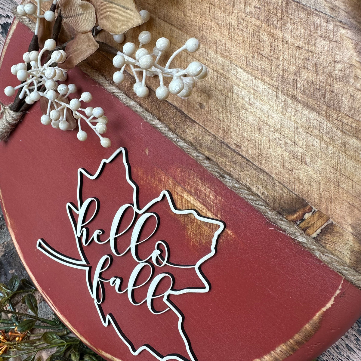 Hello Fall | 12&quot; Handmade Sign