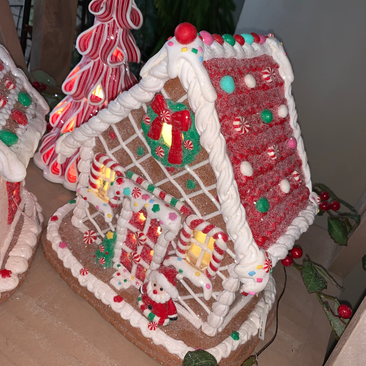 Gingerbread House | Lighted | 8.5&quot;