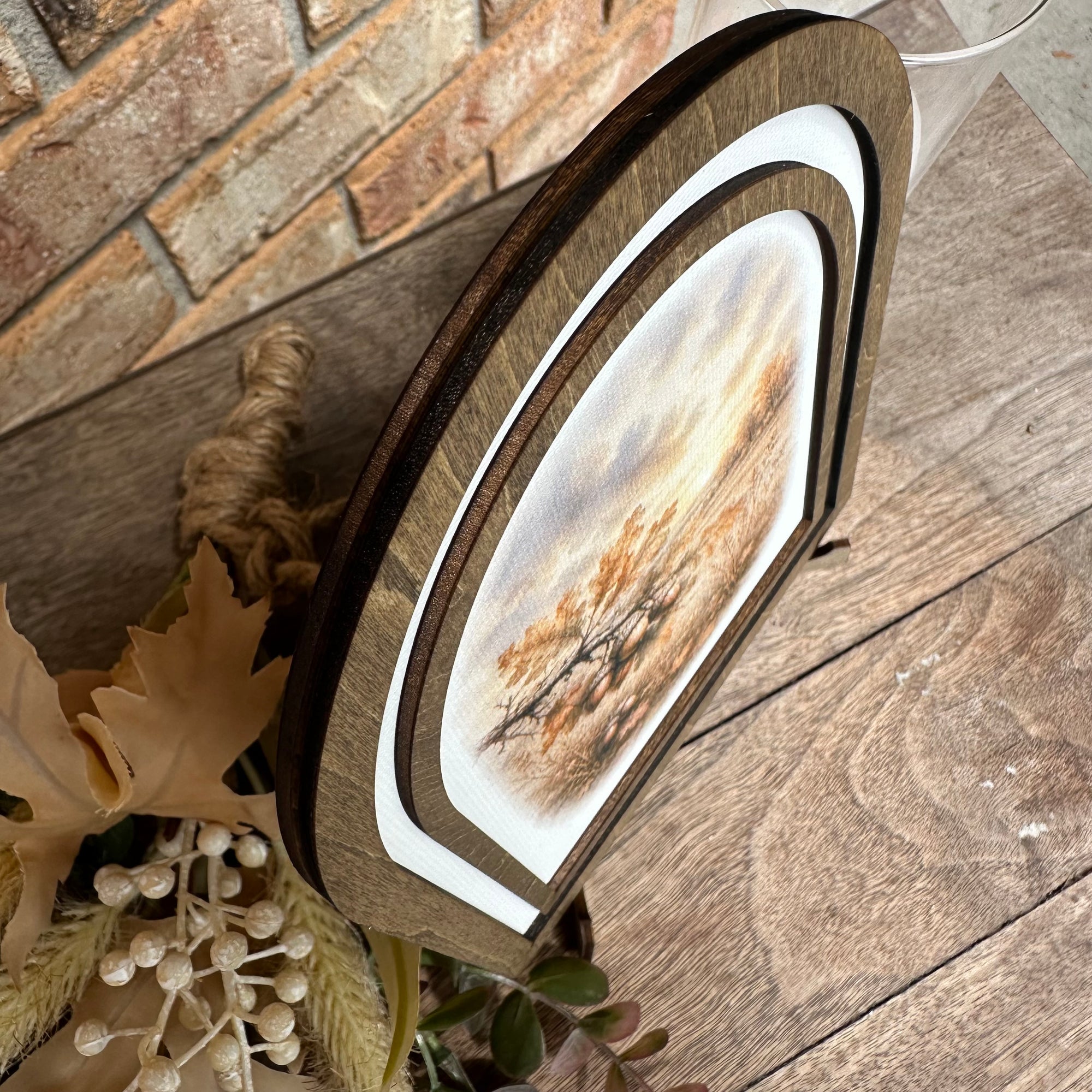 Autumn Oak Branch | Canvas Artwork