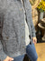 Washed Charcoal Button-Up | Snap Buttons