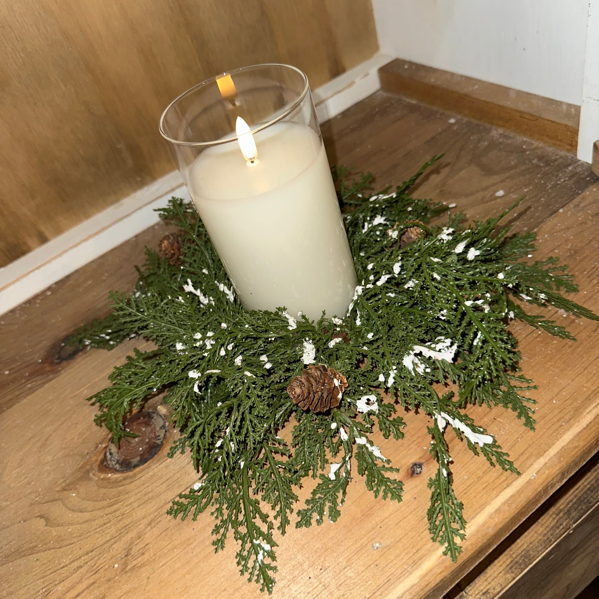 Snowy Cedar Pine Ring | Soft Touch